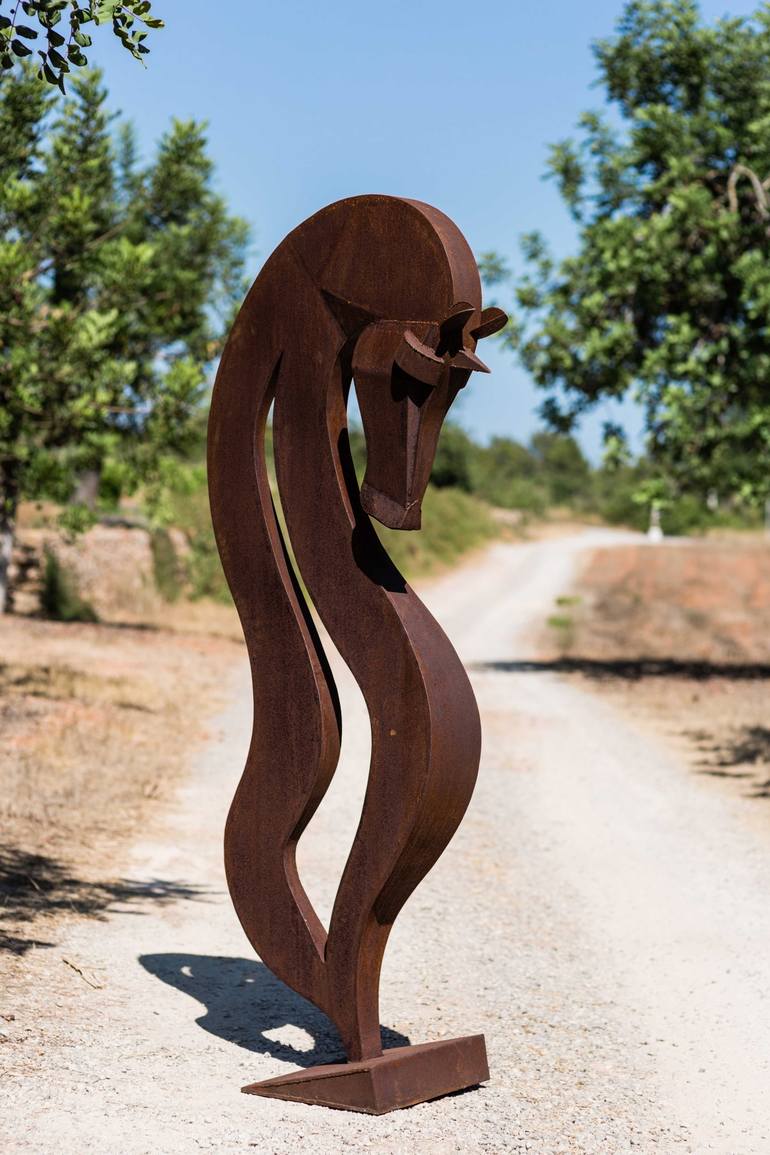 Original Abstract Animal Sculpture by Christopher Stone