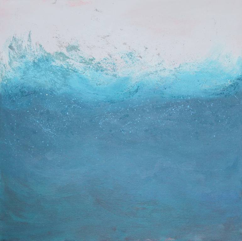 Original Abstract Water Painting by Lucy Coker