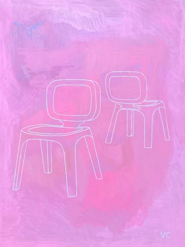 2 Pink Chairs thumb