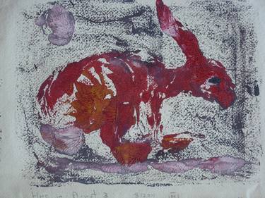 Original Expressionism Animal Printmaking by Mania Row