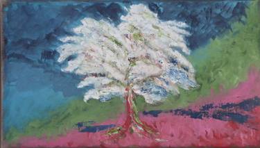 Original Modern Tree Paintings by Mania Row