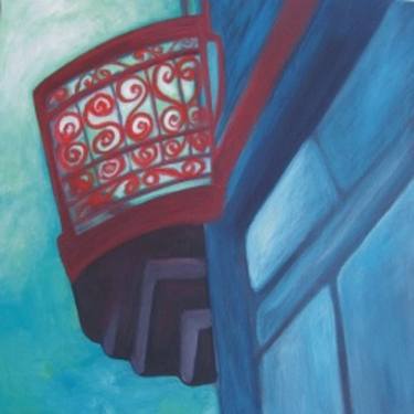 Original Expressionism Architecture Paintings by Mania Row