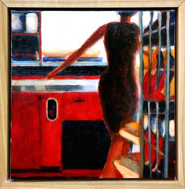 Print of Figurative Interiors Paintings by Courtney Miller Bellairs