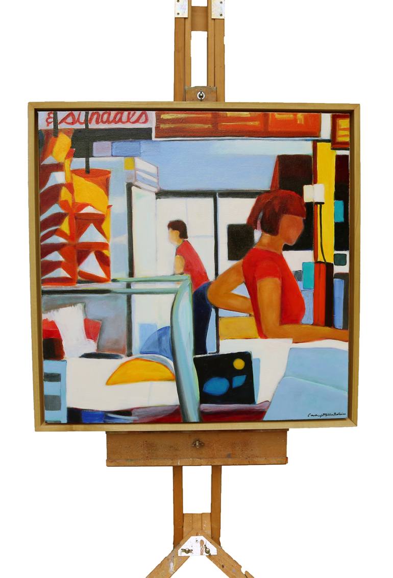 Original Conceptual Food & Drink Painting by Courtney Miller Bellairs
