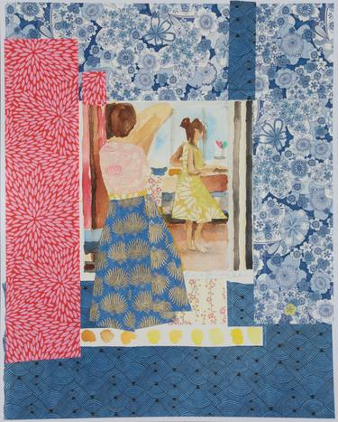 Original Women Collage by Courtney Miller Bellairs