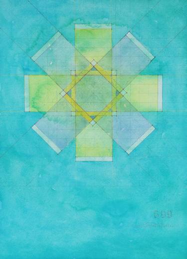 Print of Abstract Architecture Paintings by Courtney Miller Bellairs