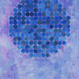 706. Navy on Violet by Courtney Miller Bellairs