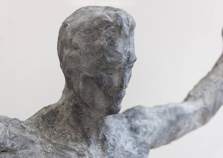 Original Modern Men Sculpture by Rostyslav Karpukhin