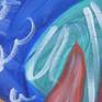 CRAZY BIRDS 
from my collection "abstract animals".
Funny,crazy,colorful. Akryl on canvas.
L.O.V.E    Bjoern