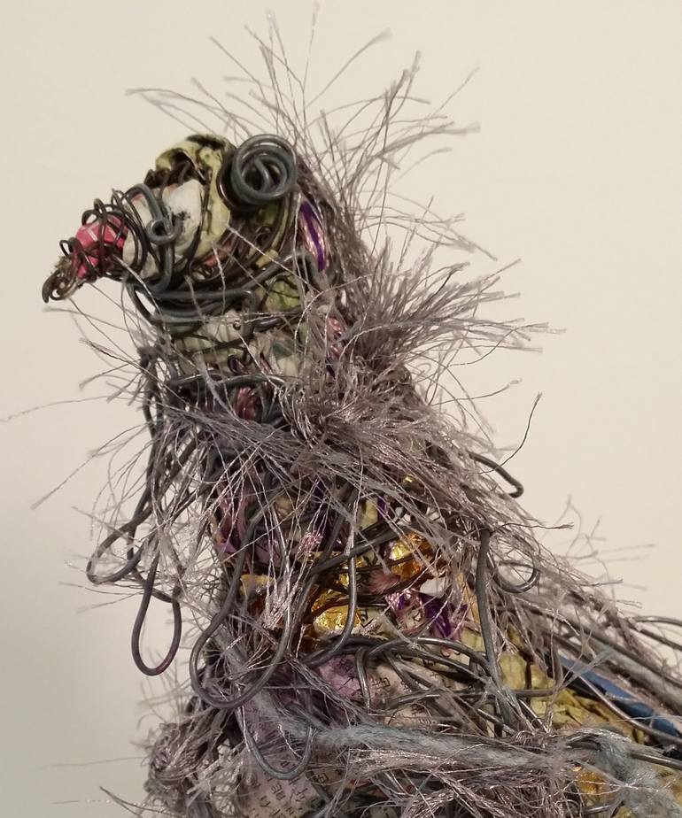 Original Figurative Animal Sculpture by Yvette Rawson