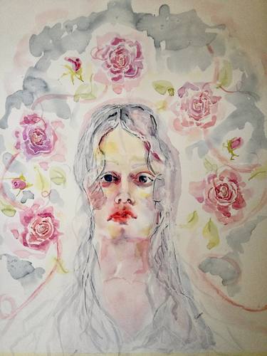 Original Portrait Paintings by Yvette Rawson