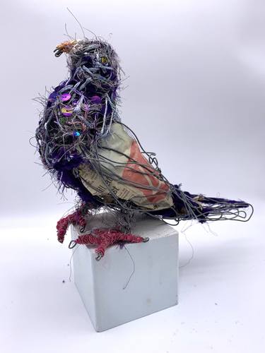 Original Expressionism Animal Sculpture by Yvette Rawson