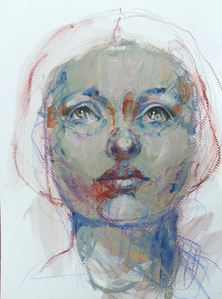 Portrait Painting by Joanna Bozek | Saatchi Art