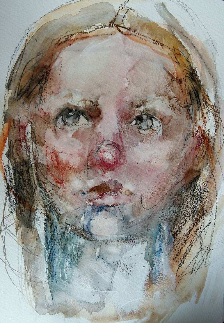 Sorrow Drawing by Joanna Bozek Saatchi Art