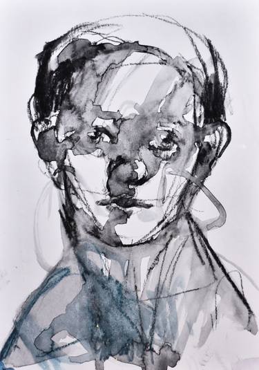 Print of Expressionism People Drawings by Joanna Bozek