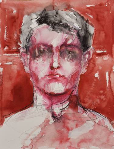 Print of Portrait Paintings by Joanna Bozek