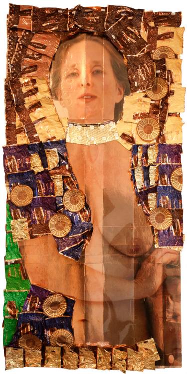 Original Figurative Erotic Collage by Luzia-Maria Derks