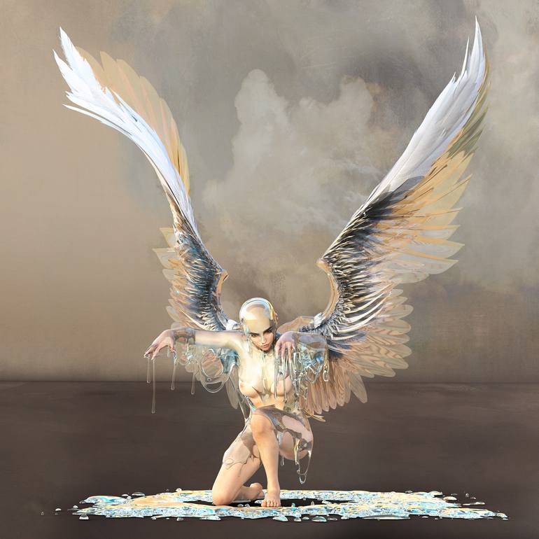 fallen angel artwork