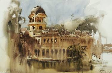 Original Impressionism Landscape Paintings by Achintya Hazra