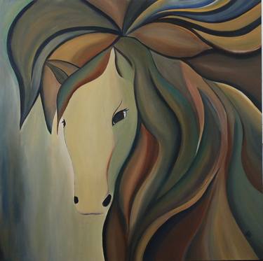 Print of Horse Paintings by Roxana Patricia Nita
