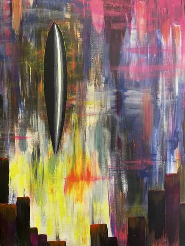 Original Abstract Expressionism Abstract Paintings by Joost Arkenbout Dekker