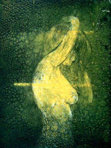 Original Nude Printmaking by Miguel Esquivel Kuello