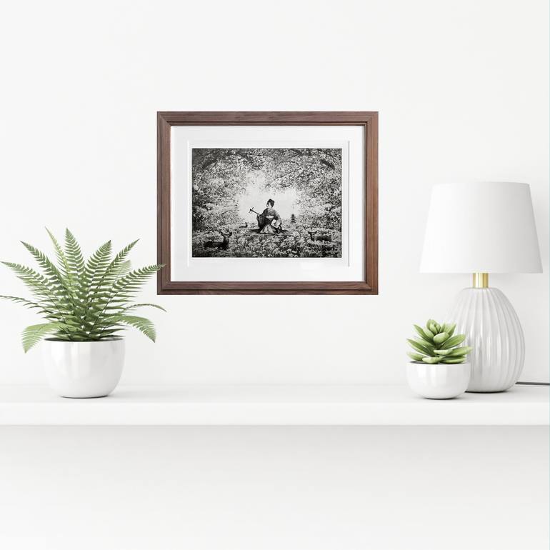 Original Figurative Music Printmaking by Jaco Putker