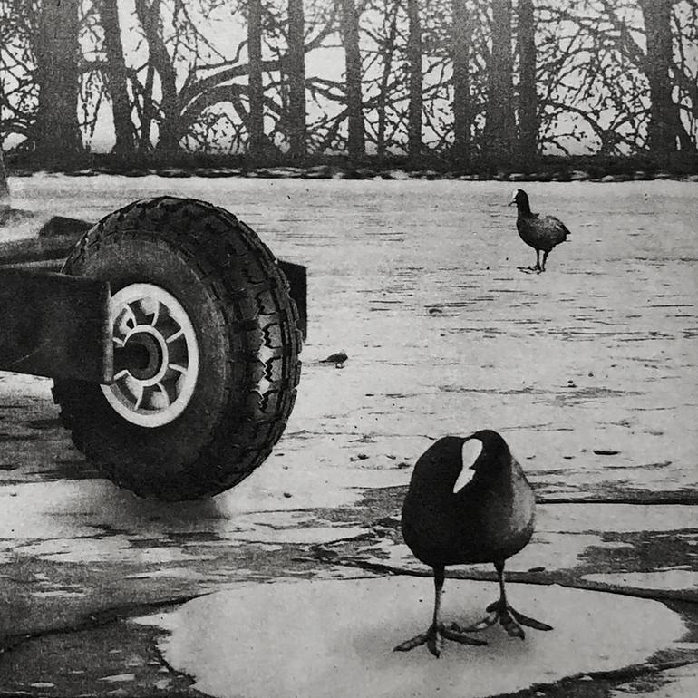 Original Figurative Transportation Printmaking by Jaco Putker