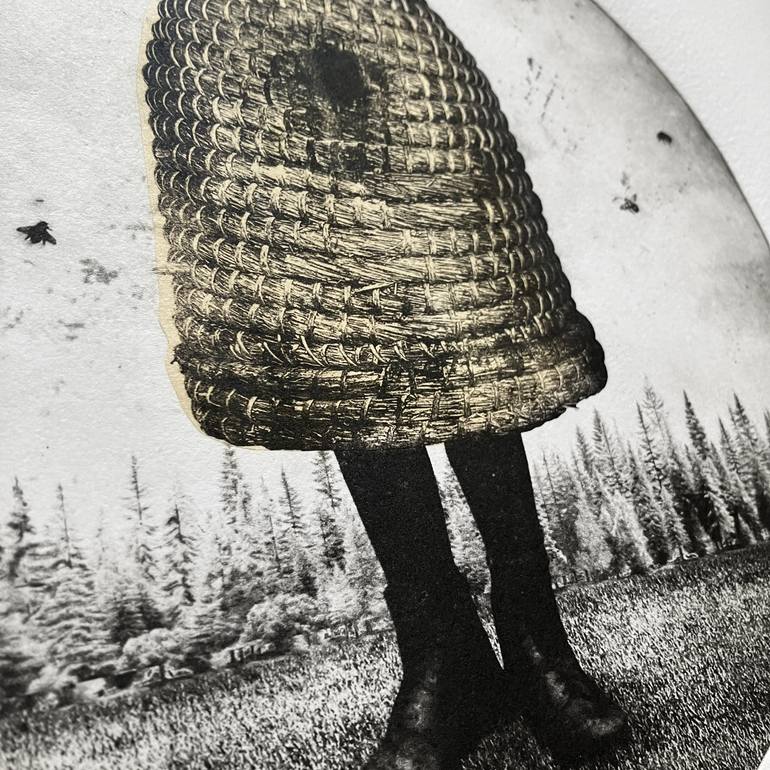Original Surrealism Humor Printmaking by Jaco Putker