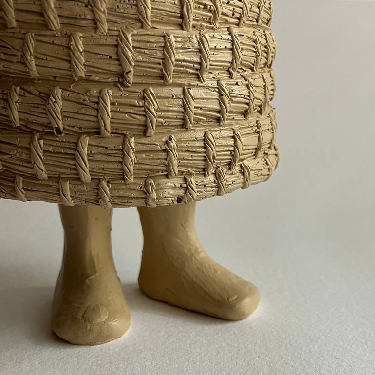 Original Figurative People Sculpture by Jaco Putker