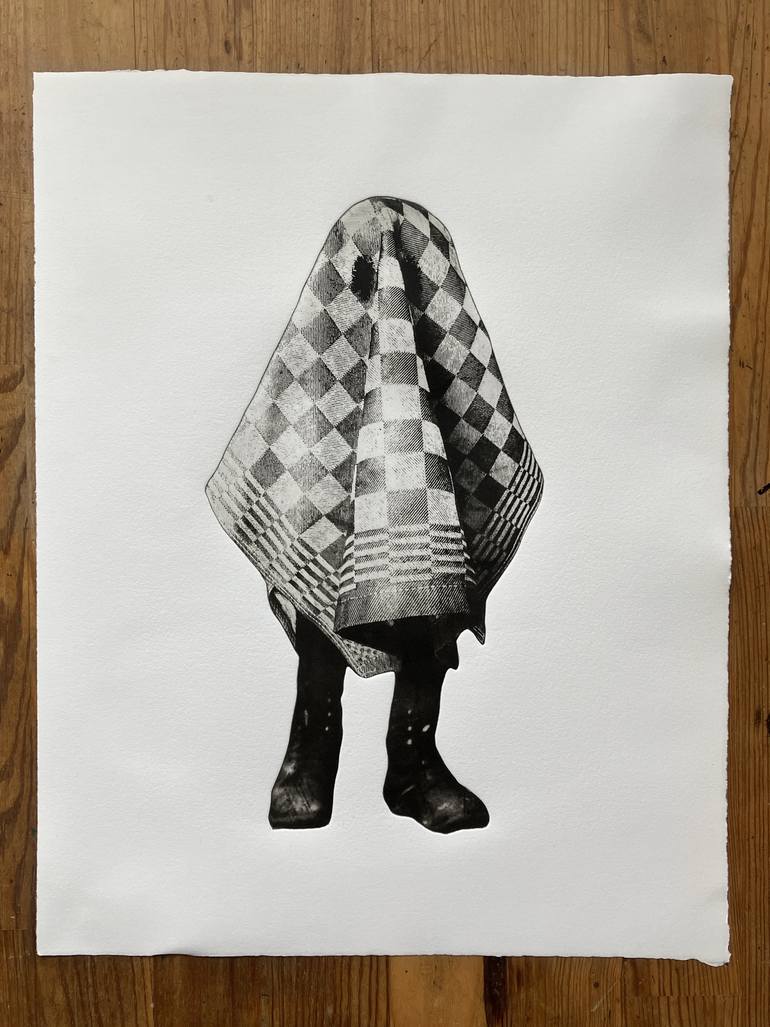 Original Surrealism Humor Printmaking by Jaco Putker