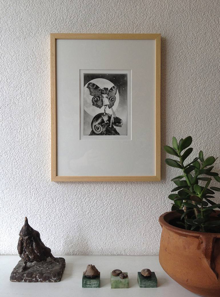 Original Surrealism Animal Printmaking by Jaco Putker