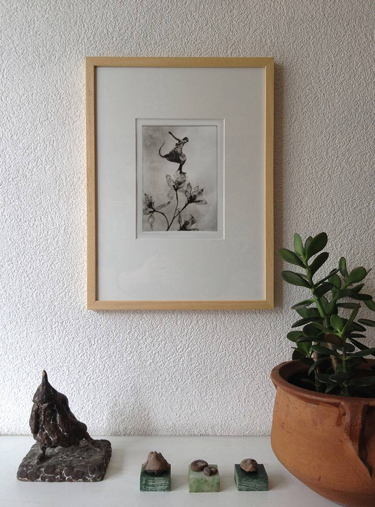 Original Floral Printmaking by Jaco Putker