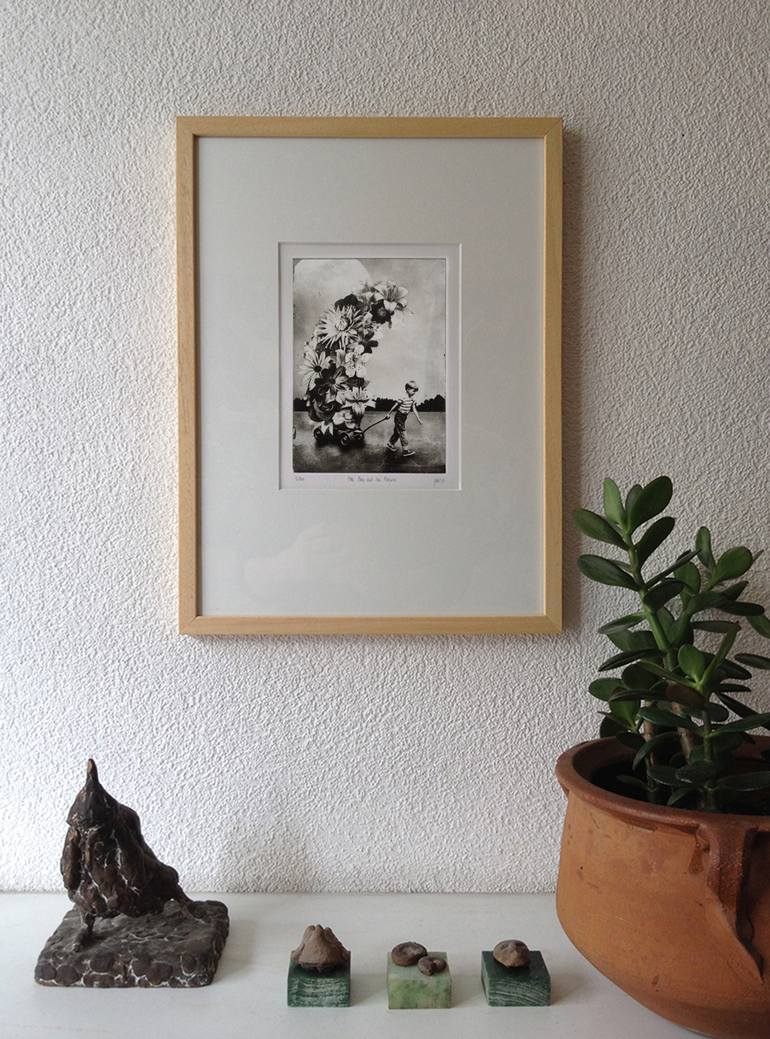 Original Floral Printmaking by Jaco Putker