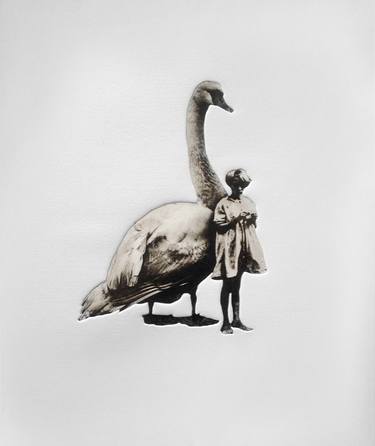 Girl and Swan No.3 - Limited Edition of 25 thumb