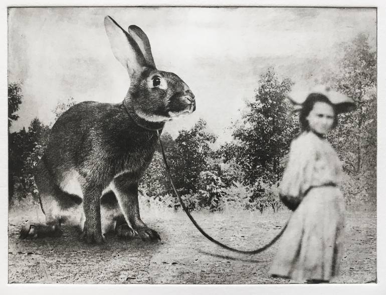 Original Figurative Animal Printmaking by Jaco Putker