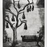 This polymere etching is hand pulled in a limited edition of 25 copies on 300 grams Hahnemuller etching print paper.

image size: 18 cm x 24 cm (7 X 9.4 inches)
paper size: 30 cm x 40 cm (12 X 16 inches)

Each print is numbered and signed on the front.

This etching is being sold without a frame.