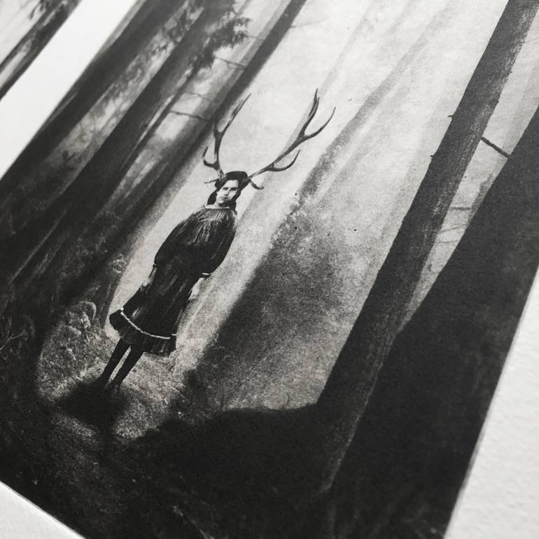 Original Figurative Nature Printmaking by Jaco Putker