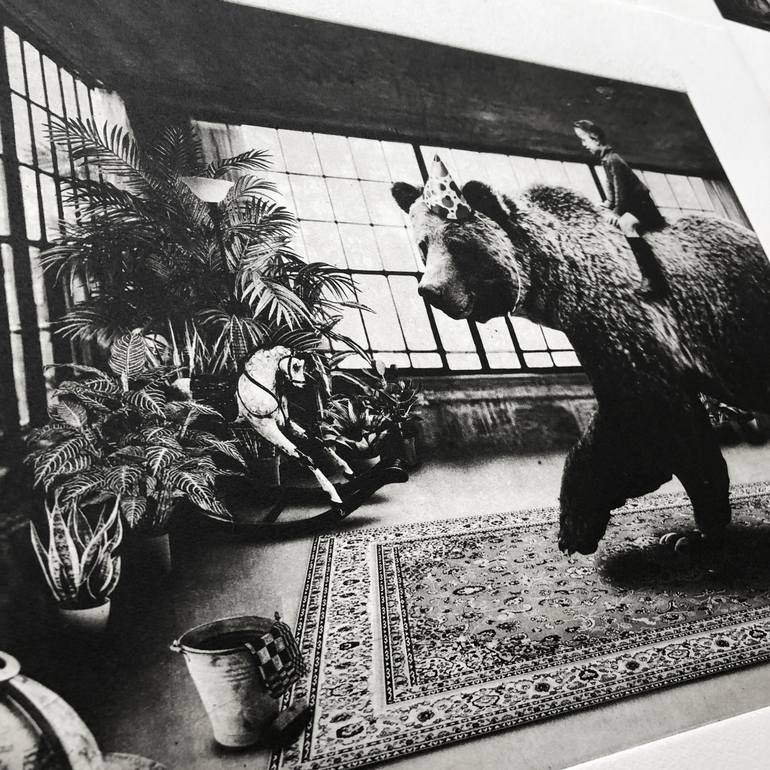 Original Surrealism Animal Printmaking by Jaco Putker