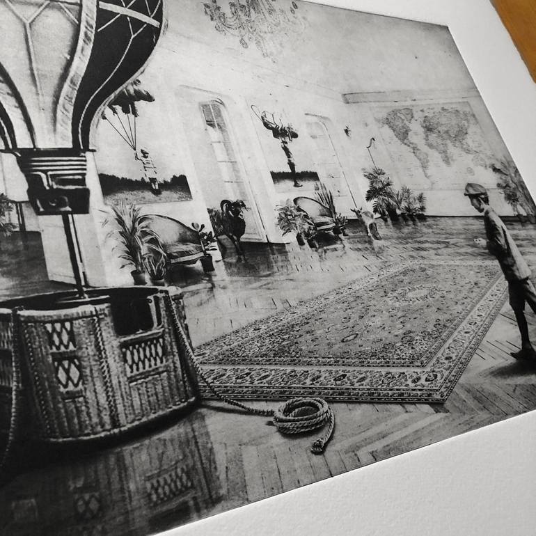 Original Figurative Transportation Printmaking by Jaco Putker