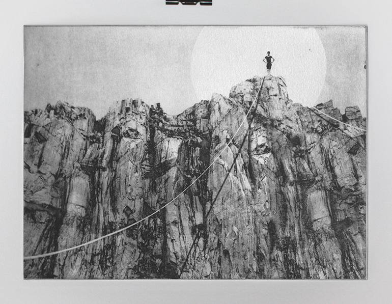 Original Figurative Landscape Printmaking by Jaco Putker