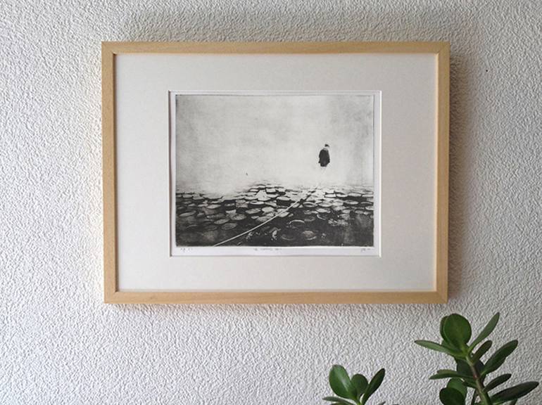 Original Figurative Landscape Printmaking by Jaco Putker