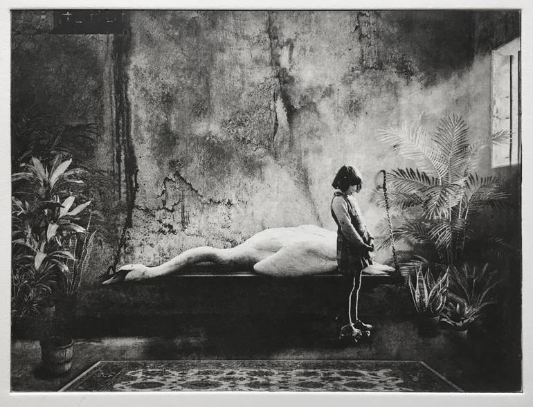 Original Figurative Animal Printmaking by Jaco Putker