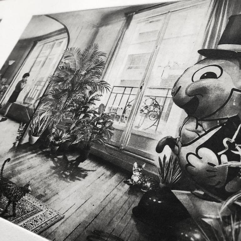 Original Figurative Animal Printmaking by Jaco Putker