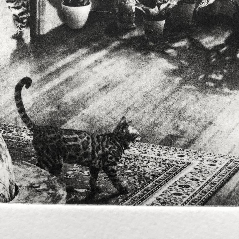 Original Figurative Animal Printmaking by Jaco Putker