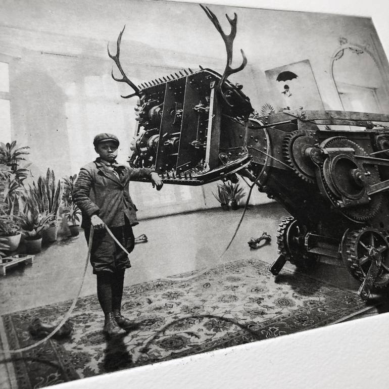 Original Figurative Science/Technology Printmaking by Jaco Putker