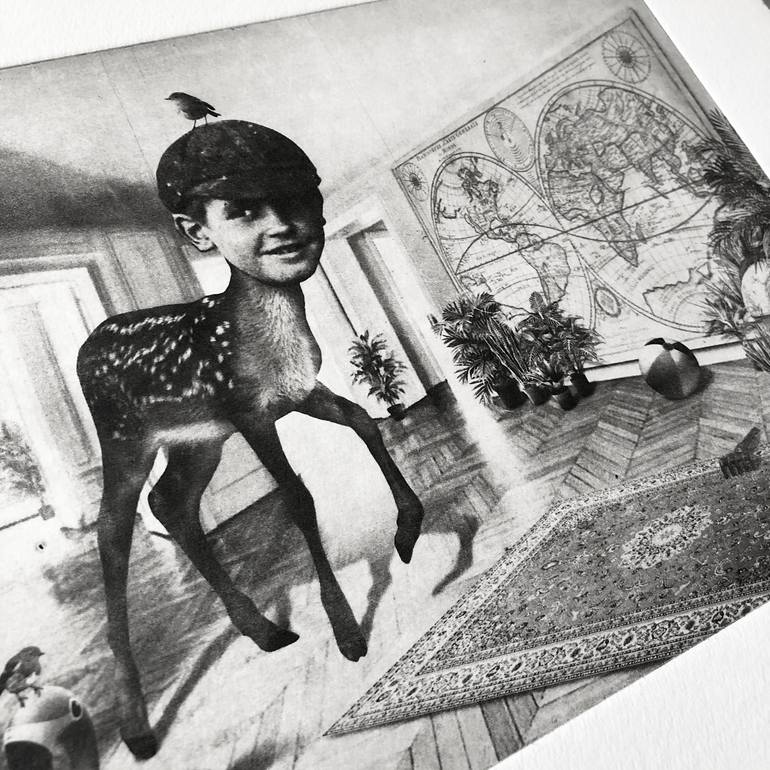 Original Figurative Animal Printmaking by Jaco Putker