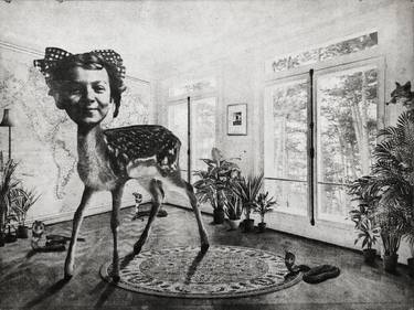 Original Surrealism Animal Printmaking by Jaco Putker