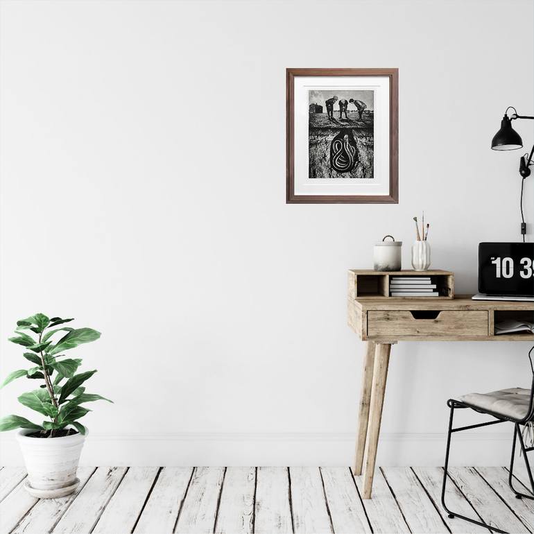 Original Figurative Animal Printmaking by Jaco Putker