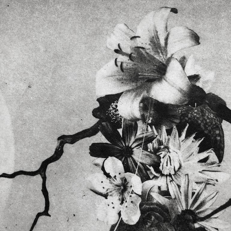 Original Figurative Floral Printmaking by Jaco Putker